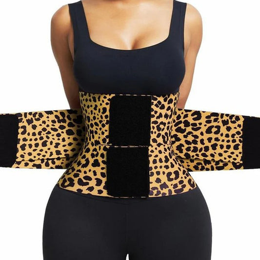 Sports abdominal belt with divine tool for shaping the body