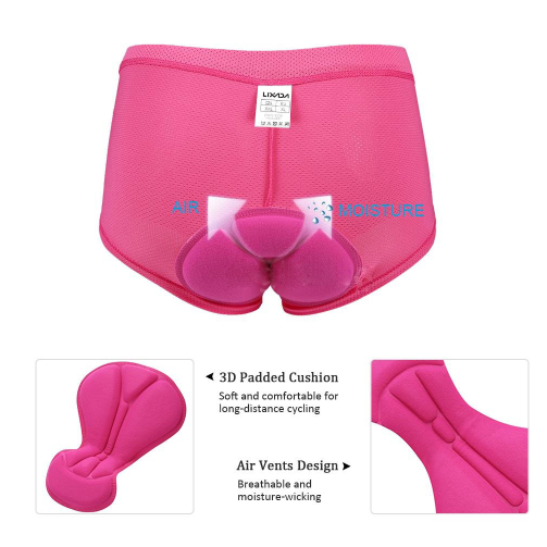 Soft 3D Pad Wear-Resistant Women Cycling Shorts Silica gel Padded Bicycle Cycling Comfortable Underwear Bike Short Pants