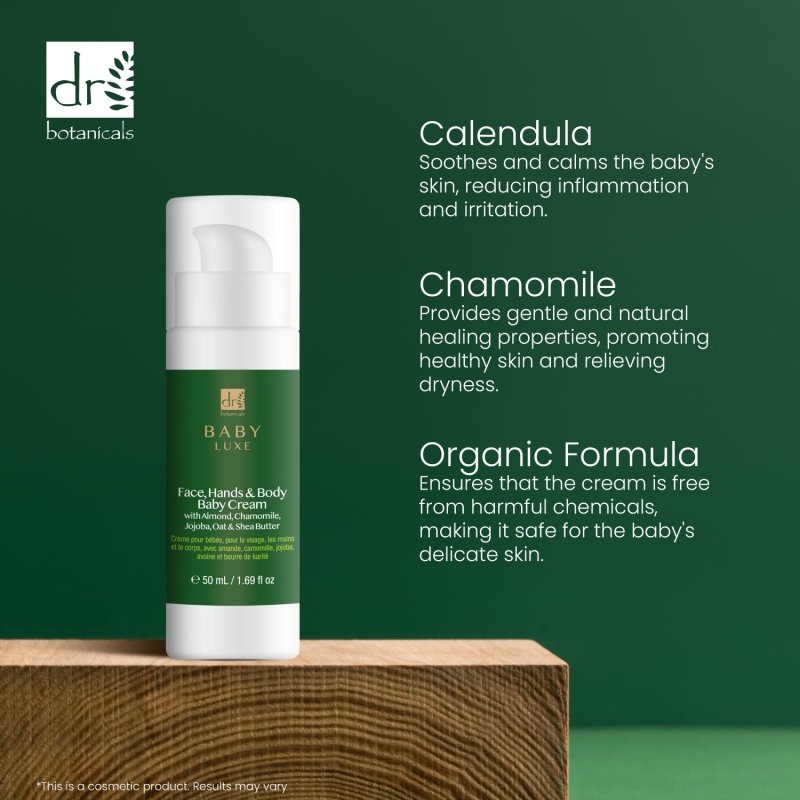 Baby Lux Face, Hands & Body Baby Cream 50ml