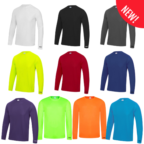 X5CAPE Basic Mens Long Sleeve Mountain Bike Jersey