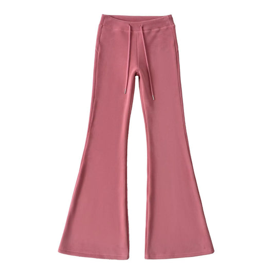 Drawstring low waist yoga sports casual pants