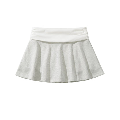 High waisted sports tennis skirt