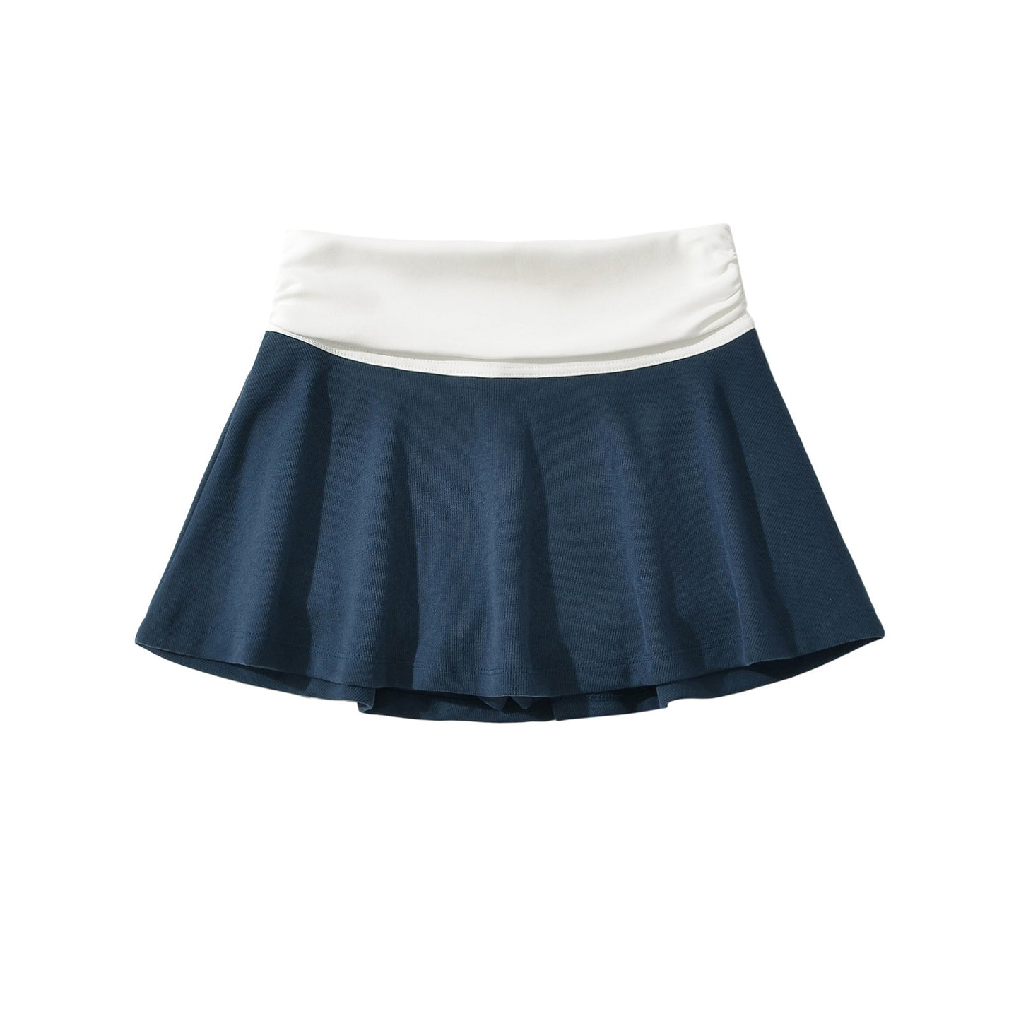 High waisted sports tennis skirt