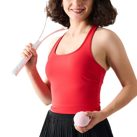 Sports Bra with Removable Pads for Women Racerback