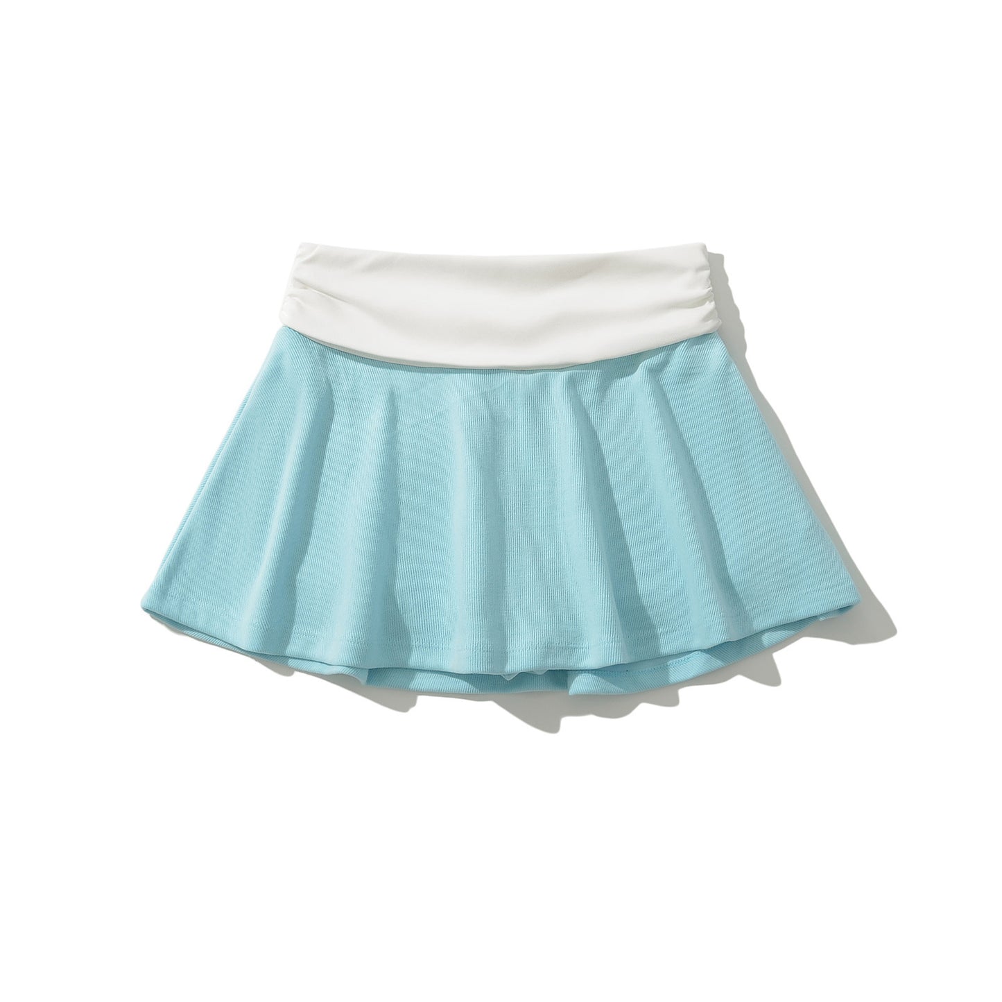 High waisted sports tennis skirt