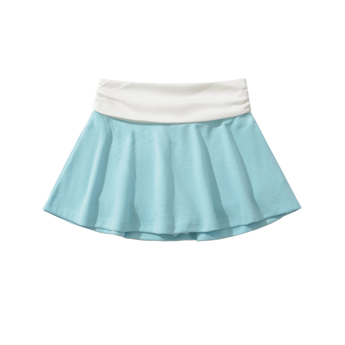 High waisted sports tennis skirt